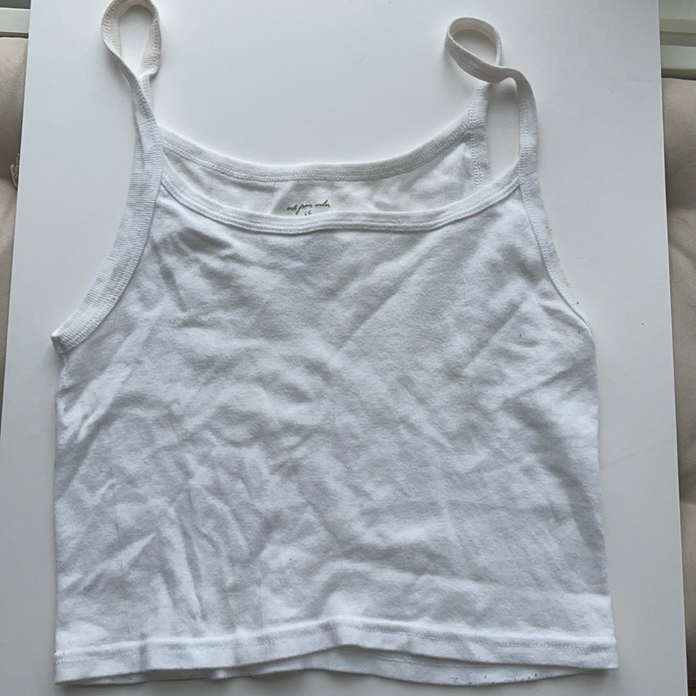Out from under white cami